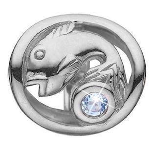 Fisk 925 sterling sølv  Collect armbånds ring charm smykke fra Christina Collect